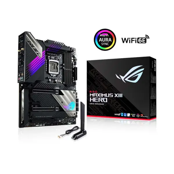 Placa-mãe Asus Z590 Memória Placa-mãe Rog Strix Maximus Xiii Hero M13h Ddr4