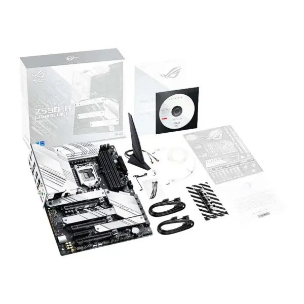 Placa-mãe Asus Z590 Memória Ddr5 Cpu 12700 2700kf Rog Strix Z590-a Gaming 2 Wifi Ddr4