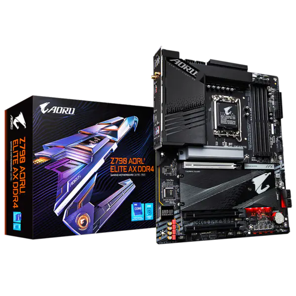 Ga Placa-mãe Z790-a Elite Ax Ddr4 Memória Lga 1700 Intl 12ª 13ª Geração I7 13700 13900k Z790 A Elite Ax Wifi