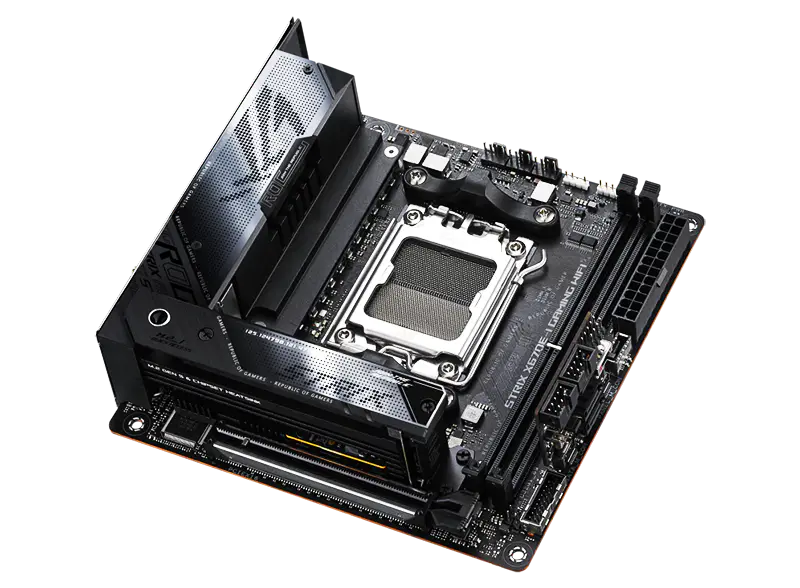 Placas-mãe Asus X670 X670e Placa-mãe Am5^5 Ddr5 Rog X670e-i Gaming Wifi Zen4 Ryze Série 7000 Processadores para desktop