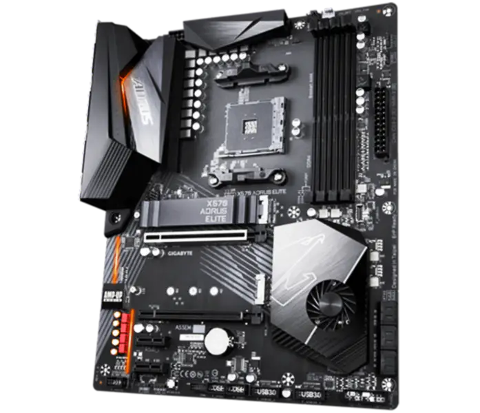 Peças para Computadores Placa-mãe X570 Am4 5600g Ga X570 Aorus Elite Atx Processador