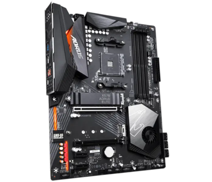 Peças para Computadores Placa-mãe X570 Am4 5600g Ga X570 Aorus Elite Atx Processador