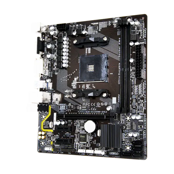 Giga A320m Placa-mãe A320m-h A320m-s2h Ad Cpu Gigabyte A320m-h A320m-s2h V2 Prime A320m-k Am4