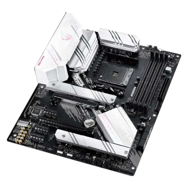 Rog Strix B550-a Gaming Placa-mãe para jogos Blowing Snow Suporta Cpu 3700 X5600x 5800x e B550socket Am4