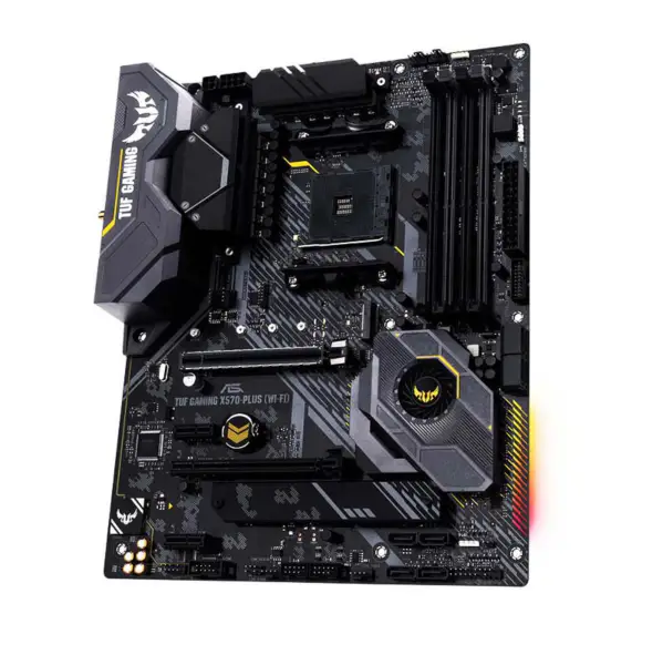 Tuf Gaming X570-plus Wi-fi Support Cpu 5700g/5800x/5900x And X570 Socket Am4 Gaming Motherboard