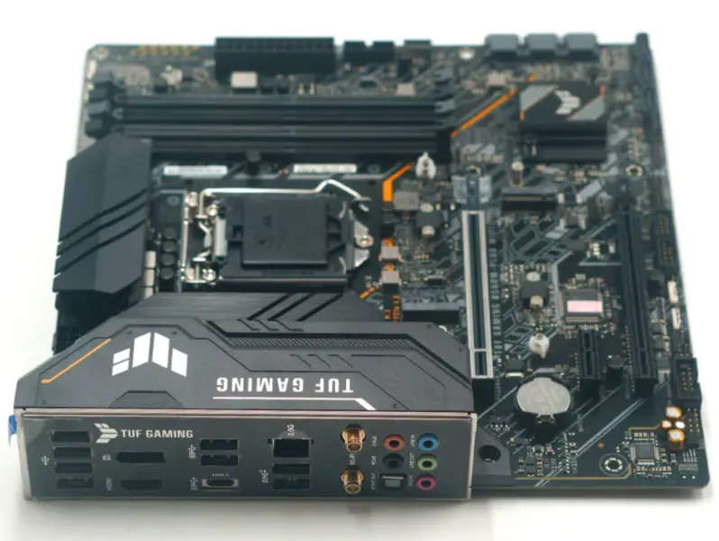 Placa-mãe ASUS TUF GAMING B560M PLUS WIFI Intel B560 5000+(OC) 128G USB 3.2 SATA M.2 Suporte CPU LGA 1200 de 10 / 11ª geração