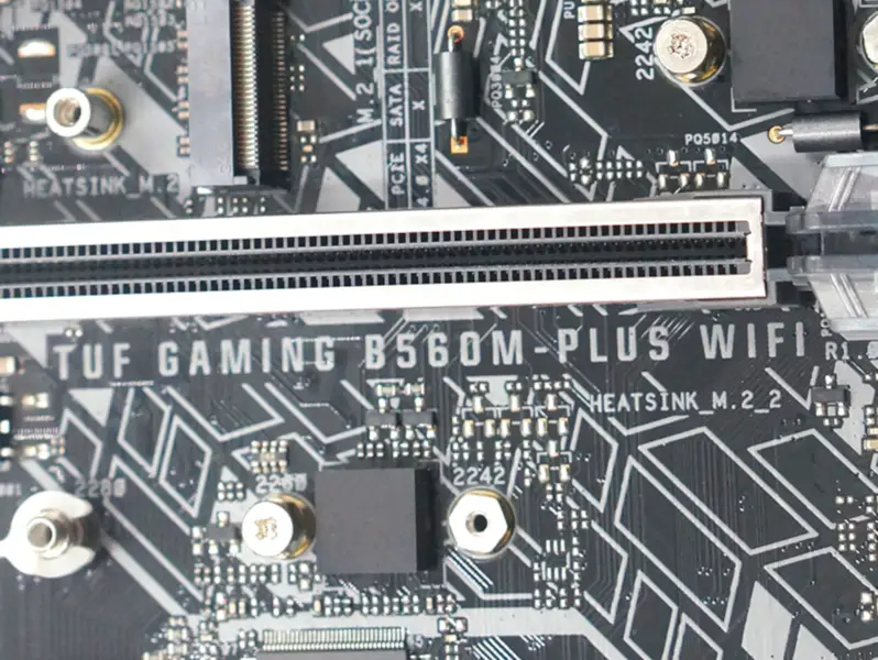 Placa-mãe ASUS TUF GAMING B560M PLUS WIFI Intel B560 5000+(OC) 128G USB 3.2 SATA M.2 Suporte CPU LGA 1200 de 10 / 11ª geração