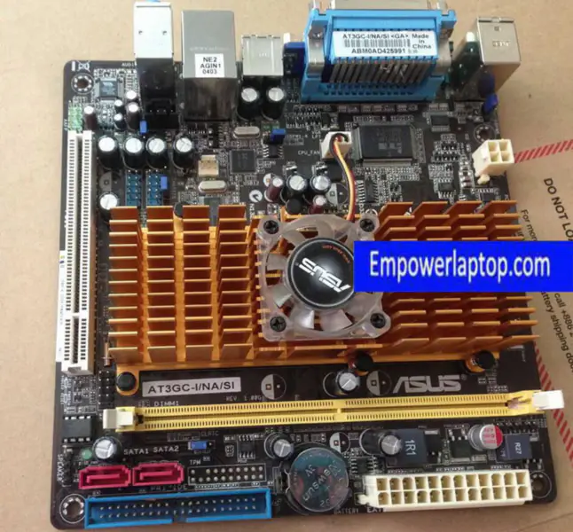 Placa-mãe para servidor Asus AT3GC-I/NA/SI 945GC Dual Core Atom 330 Low Energy Mini Board 17*17