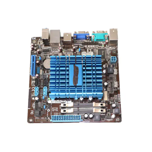 Placa-mãe para desktop Asus AT4NM10T-I com CPU Atom D425 integrada