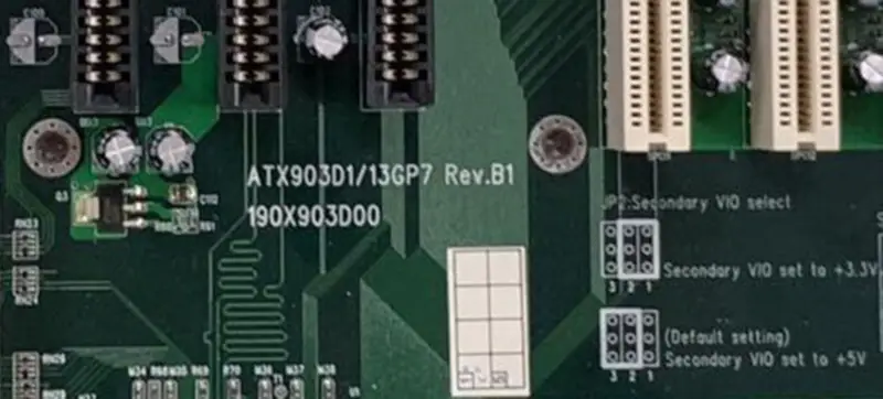 Placa-mãe industrial AXIOMTEK ATX903D1/13GP7 REV B1