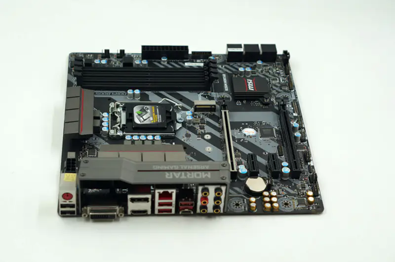 Placa-mãe MSI B250M MORTAR LGA 1151 DDR4 USB2.0 USB3.1 SATA3 DVI HDMI 64GB