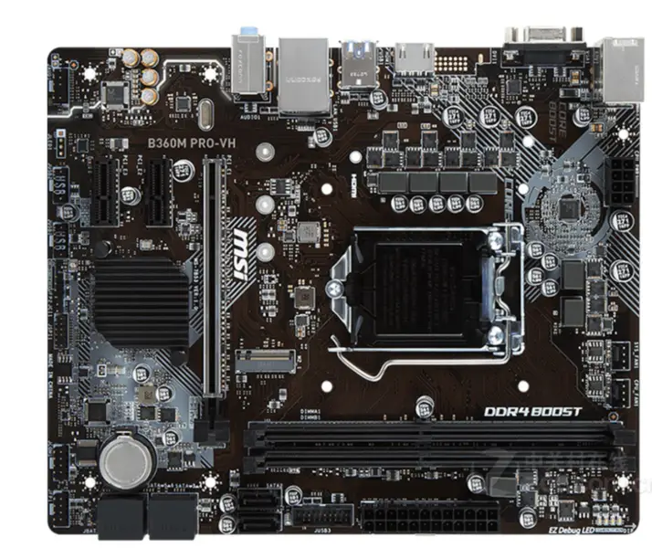 MSI B360M PRO-VH Placa-mãe para desktop LGA 1151 DDR4 8ª geração Core i7/i5/i3 32GB