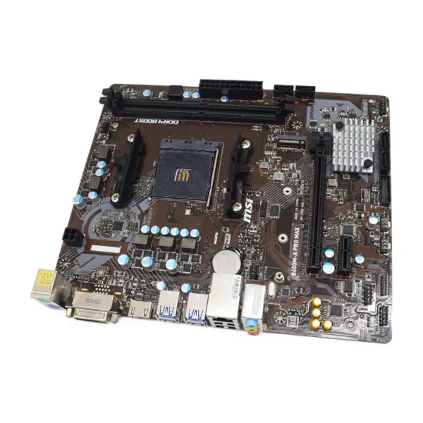 MSI B450M-A PRO MAX Placa-mãe AMD B450 CPU Socket AM4 DDR4