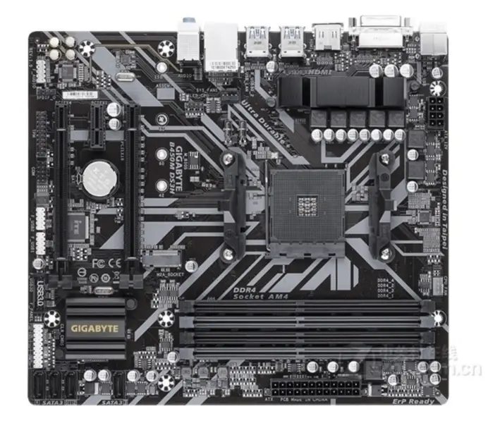 Placa-mãe Gigabyte GA-B450M-DS3H