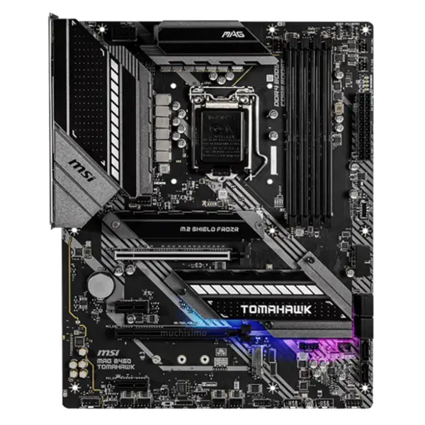 MSI MAG B460 TOMAHAWK Placa-mãe DDR4 Intel B460 LGA1200