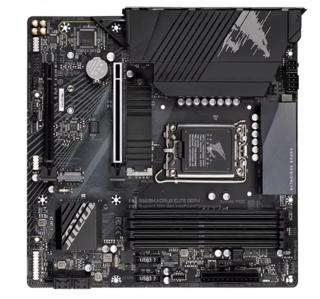 Placa-mãe Gigabyte B660M AORUS ELITE DDR4
