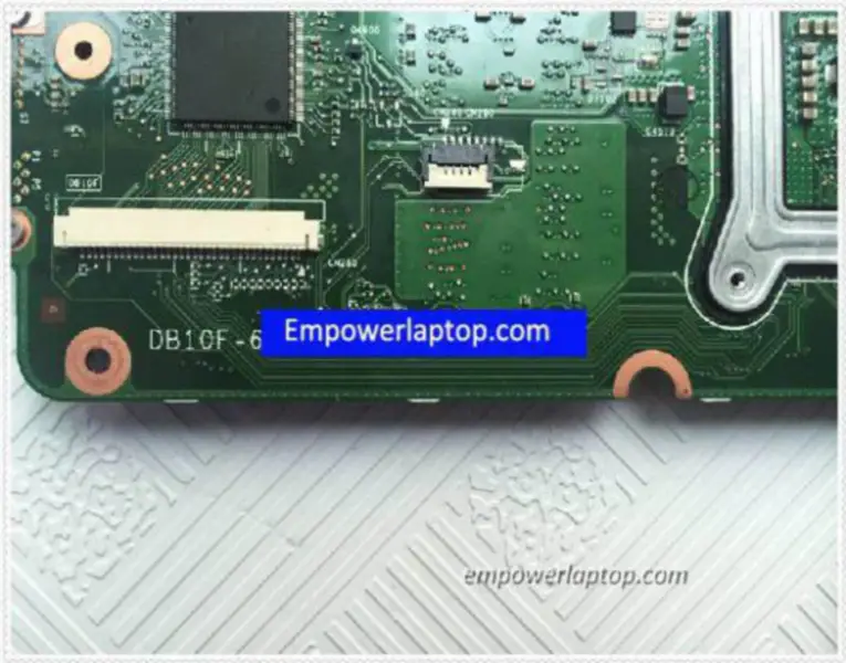 Toshiba BD10F-6060A2566201-MB-A02 Satellite V000325060 Placa-mãe
