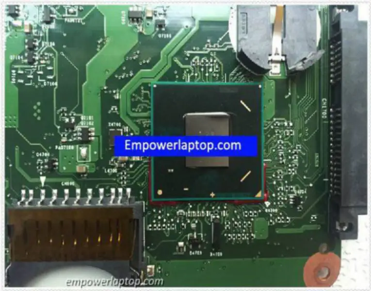 Toshiba BD10F-6060A2566201-MB-A02 Satellite V000325060 Placa-mãe