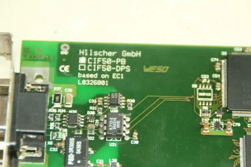 Cartão de comunicação para estação de trabalho profibus CIF50-PB da Hilscher