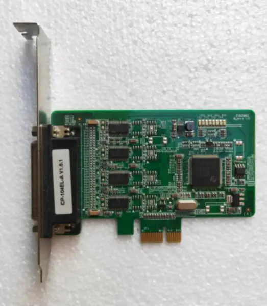 MOXA CP-104EL-A 4 portas de série RS-232 2U bezel PCI-E placa de porta multi-série CP-104EL