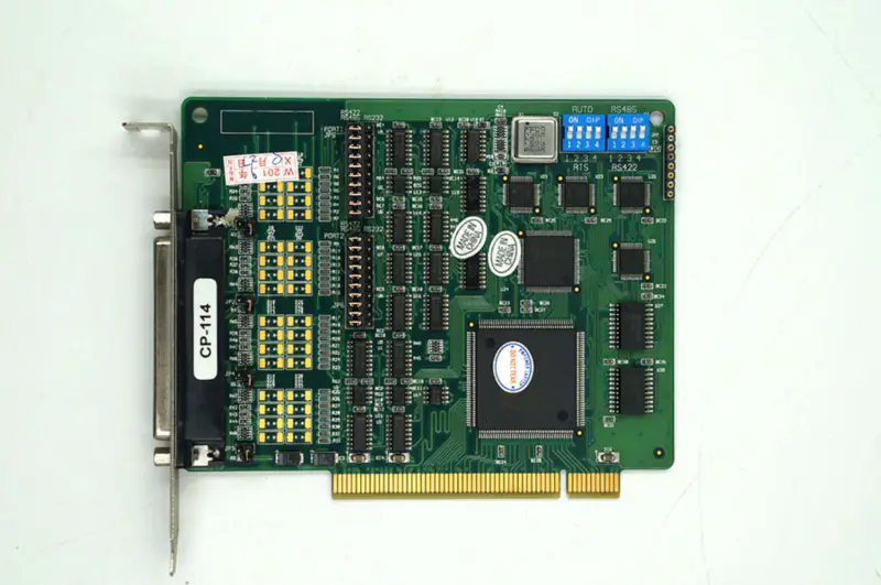Placas de série PCI Moxa CP-114 Placa-mãe industrial de 4 portas RS-232/422/485
