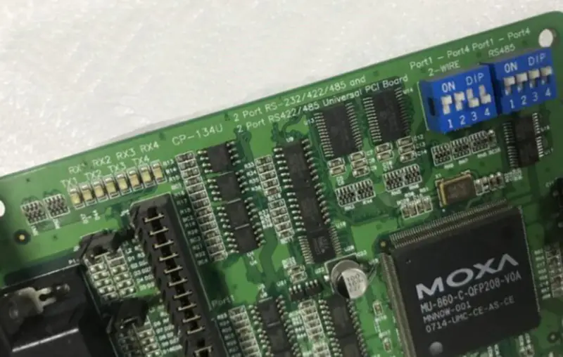 Placa serial multiporta MOXA CP-134U V2 PCI RS-422/485