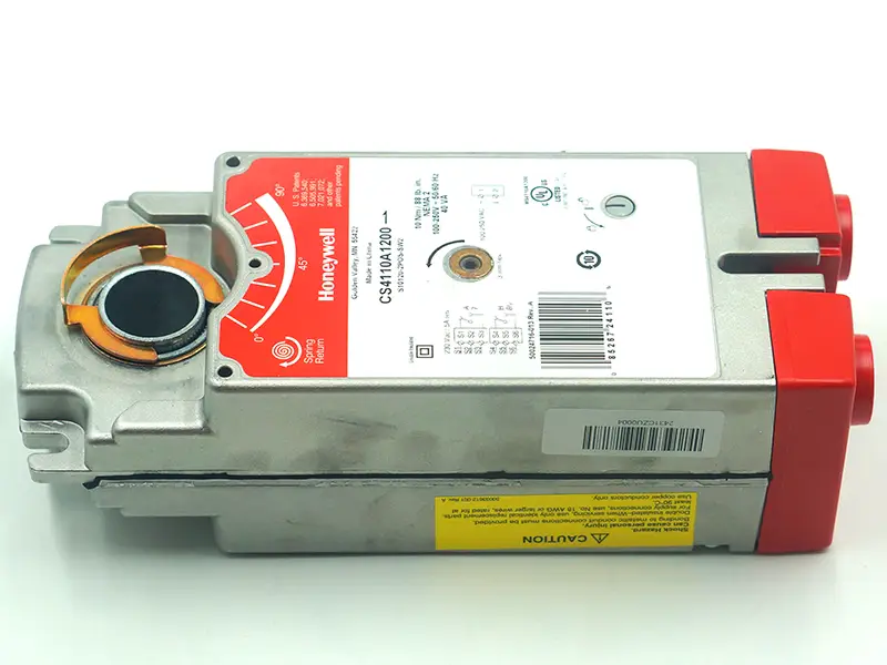 Atuador de válvula de registo CS4110A1200 da Honeywell