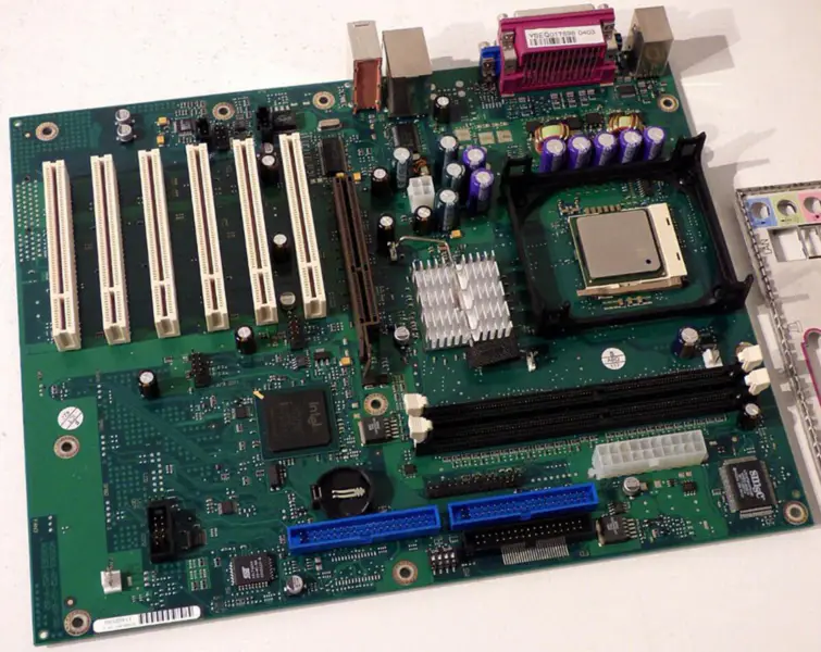 Placa-mãe industrial Siemens D1526-A11 GS2 Socket 478 W26361-W52-Z2-03-36