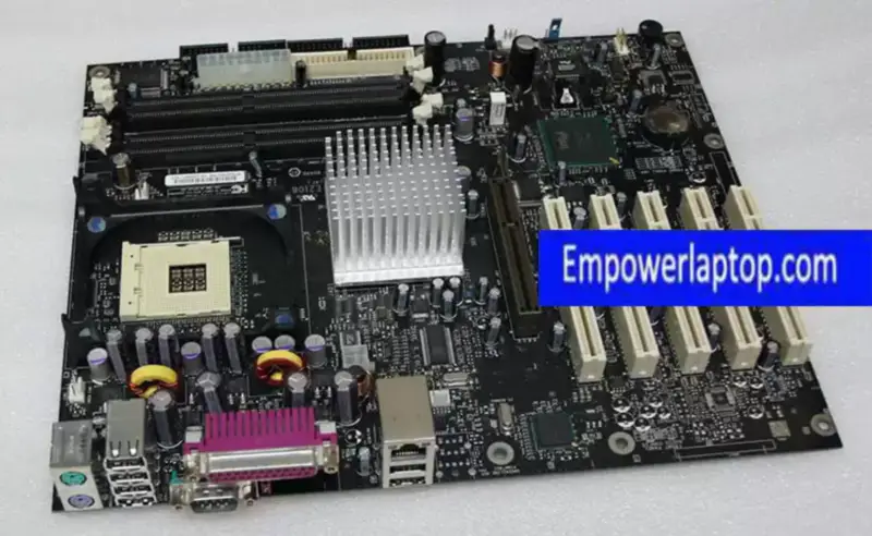 Placa-mãe para equipamento industrial Intel D875PBZ Socket 478 P4 3.2Gh RAM 256Mb