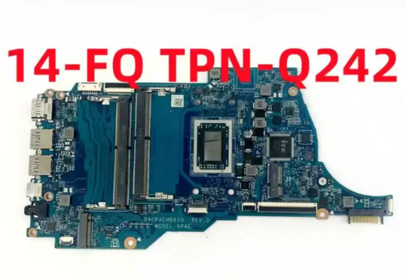 Placa-mãe HP TPN-Q242 14-FQ 14S-FQ DA0PAEMB6D0