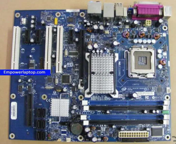 Placa-mãe de controlo de equipamento industrial Intel DG965WH 965