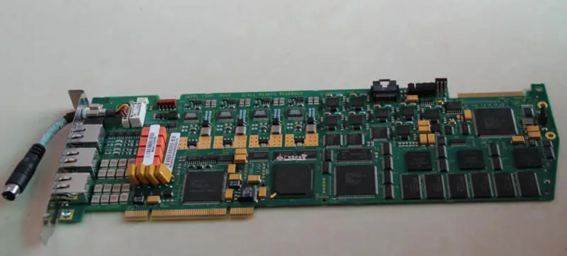 Placas de telefonia Intel Dialogic DI/0408-LS-A-R2 Placa VoIP PCI DI/0408