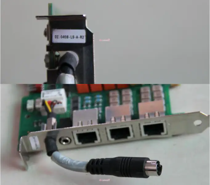 Placas de telefonia Intel Dialogic DI/0408-LS-A-R2 Placa VoIP PCI DI/0408