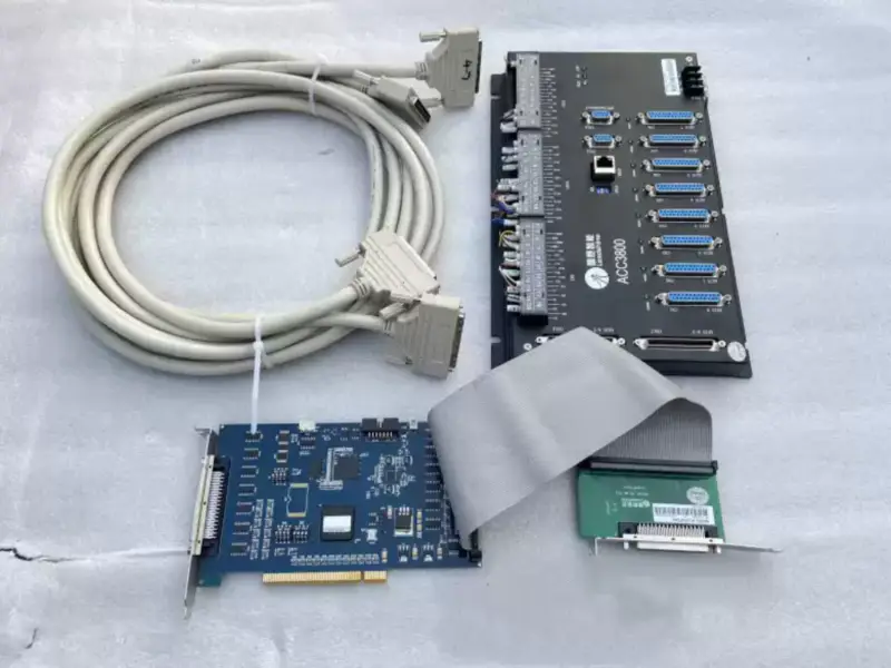 Placa de controlo de monitorização Leadshine DMC3800 com placa de terminais de cablagem ACC3800