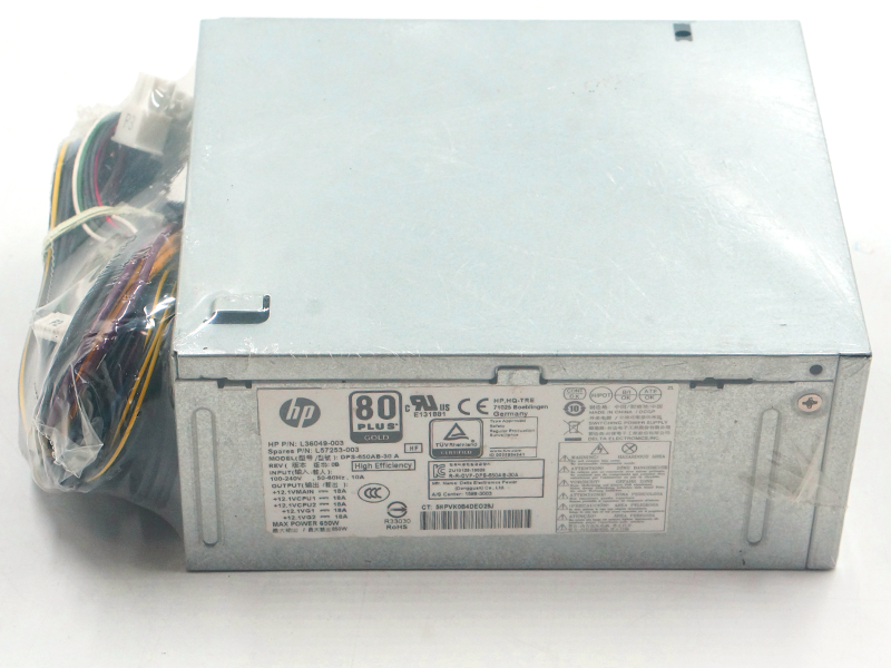 PSU para HP 800 Z2 G4 4Pin 650W Fonte de alimentação comutada DPS-650AB-30 A L36048-003 L36049-003 L57253-003