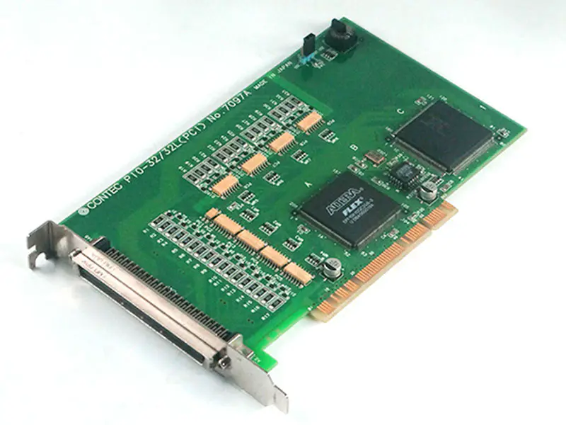 Placa CONTEC Placa de E/S digitais isoladas CONTEC PIO-32/32L(PCI) N.º 7097A placa-mãe