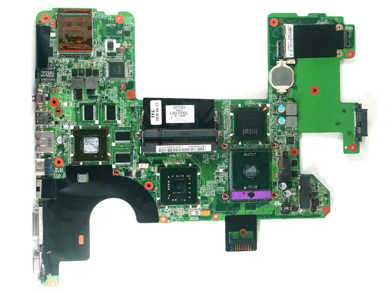 Placa-mãe HP 496871-001 para computador portátil HDX18