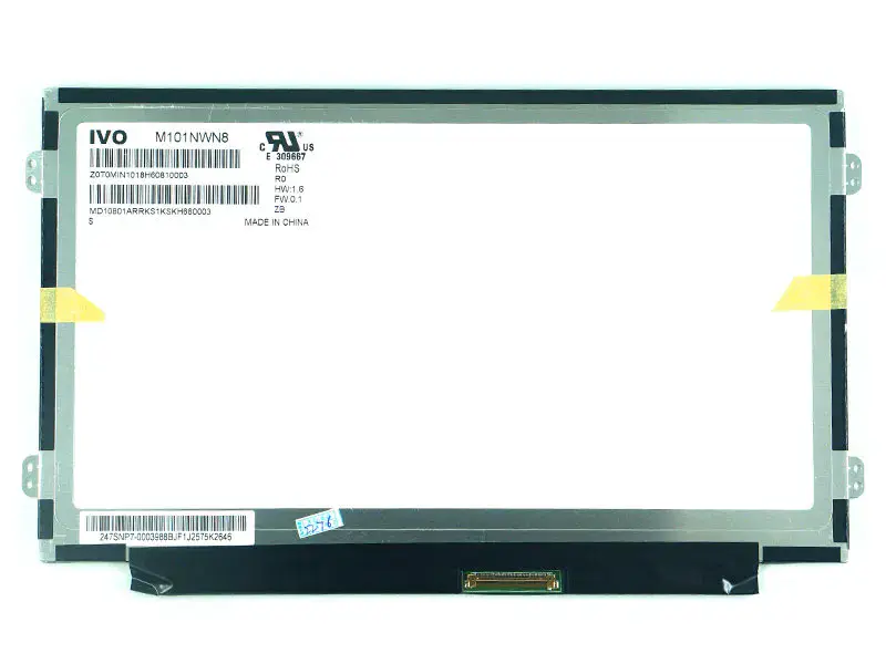 Lenovo M101NWN8 R0 N101BGE-L31 B101XTN01.1 Painel do ecrã LCD