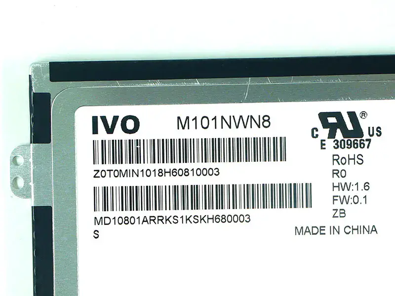 Lenovo M101NWN8 R0 N101BGE-L31 B101XTN01.1 Painel do ecrã LCD