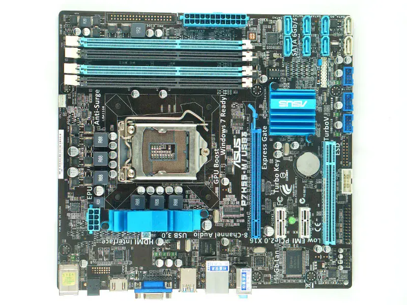 Placa-mãe Asus P7H55-M/USB3