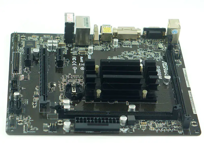 Placa-mãe Asrock Q1900M integrada J1900 Quad-core DDR3