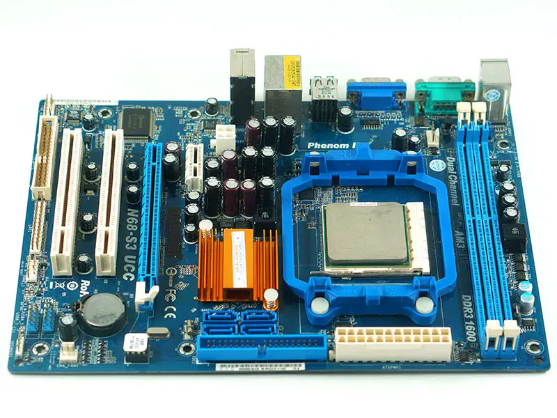 Placa-mãe Asrock AM3 integrada pequena N68-S3 UCC