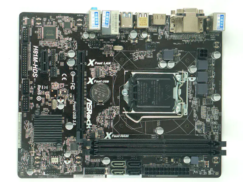 Placa-mãe Asrock H81M-HDS