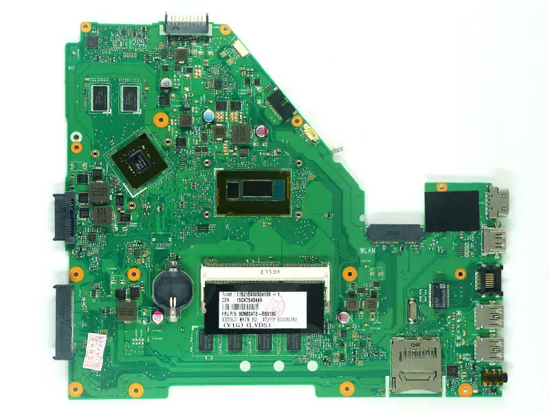 Placa-mãe Asus X550L X550LD