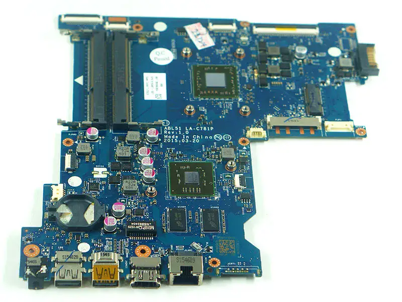 Placa-mãe HP 814611-001 15-AF ABL51 LA-C781P