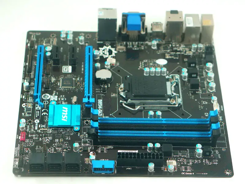 MSI B85M-G43 Placa-mãe LGA1150 DDR3 32GB M-ATX