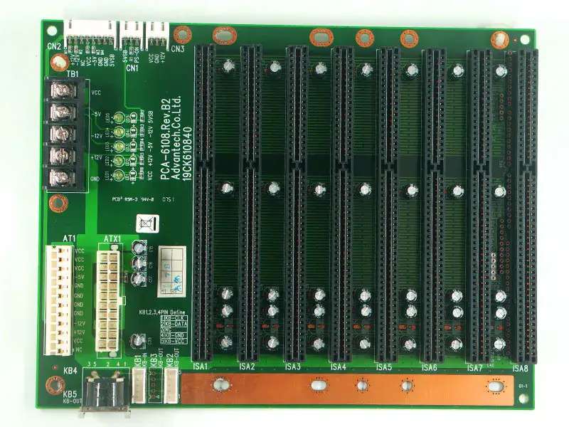 Placa-mãe industrial de 8 ranhuras Advantech IPC-6608 PCA-6108 Rev.B2