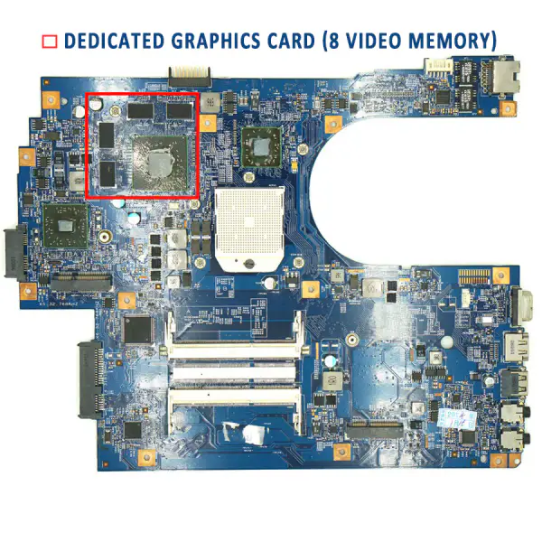 Acer Aspire 7551 7551G JE70-DN MB 48.4HP01.011 Placa-mãe