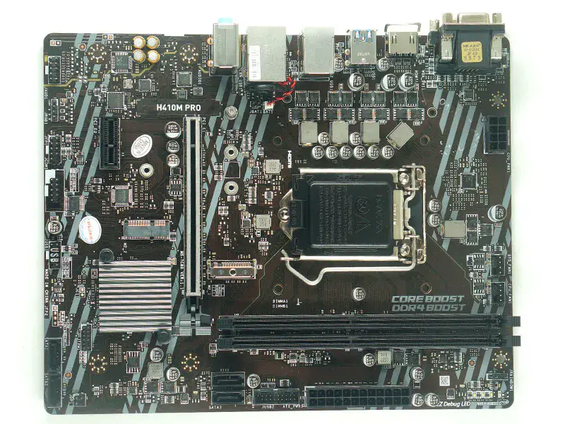 Placa-mãe MSI H410M PRO LGA1200 DDR4