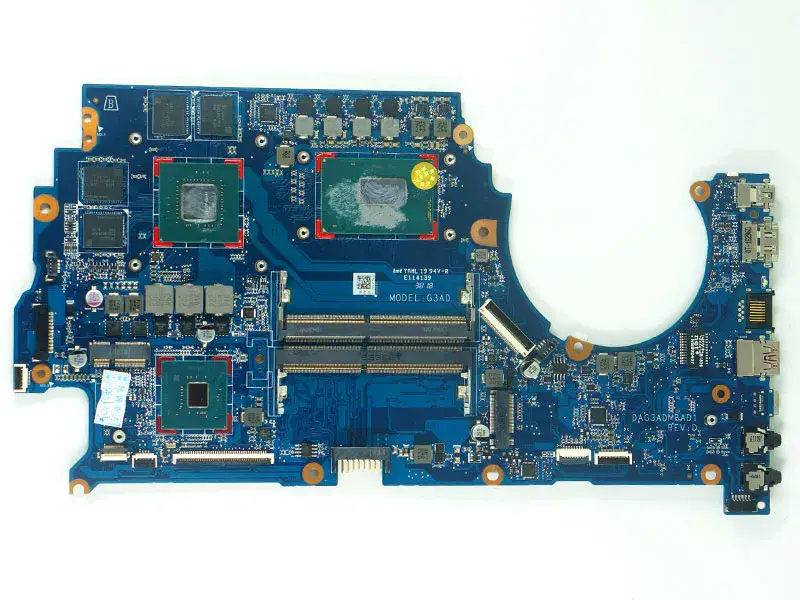 Placa-mãe HP TPN-Q194 15-CE DAG3ADMBAD1 I5-8300HQ GTX1050 4G